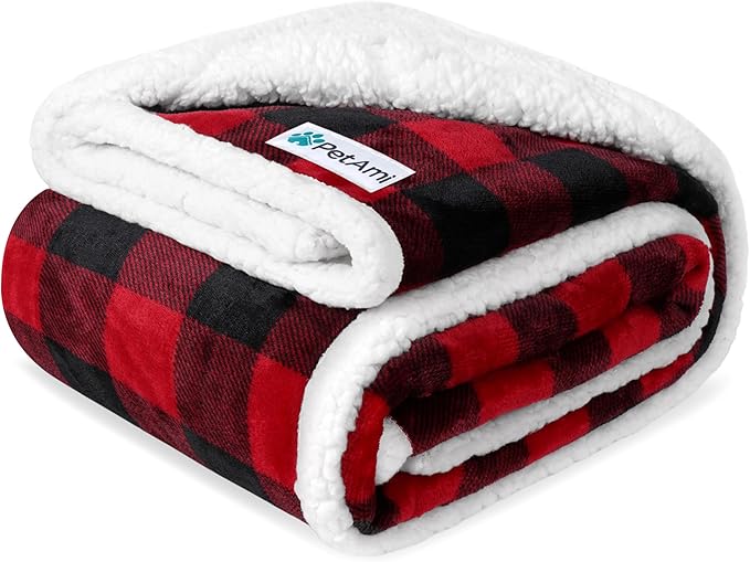 PetAmi Waterproof Dog Blanket for Small Medium Dog Puppy Cat Throw for Couch by PetAmi