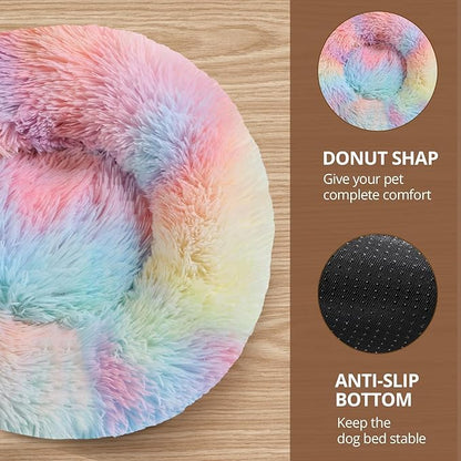 JOLLYVOGUE Calming Dog Bed for Small Dogs - Image 3
