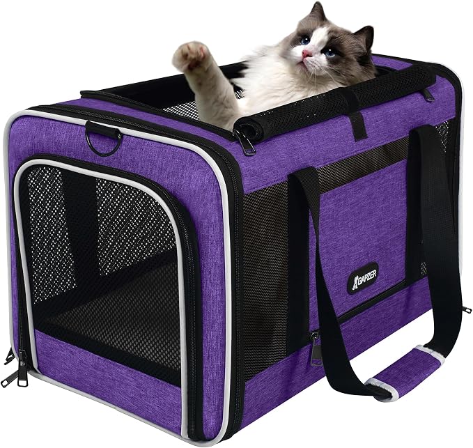 Per Carrier for Cat 18x11x11 Inch FAA Complaint, Kitten Taxi Top Load Soft - Image 9