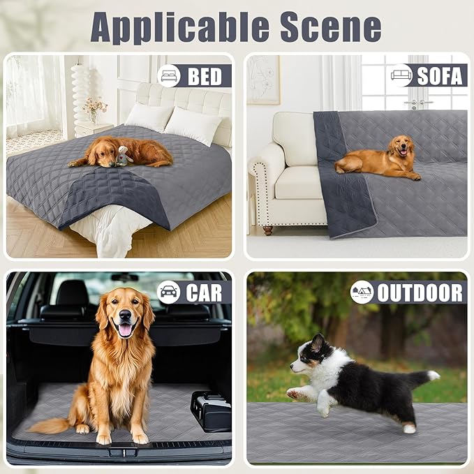 Smiry Waterproof Dog Bed Cover Blanket 30x70, Soft Reversible Pet Blanket - Image 5