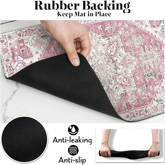 Dog Food Mats for Floors, Absorbent Dog Bowl Mat for Food and Water Dispenser - Image 6