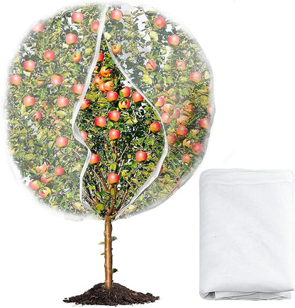 8 x 6.6ft Large Fruits Tree Netting, Garden Mesh Insect Tree Cover by Waybas