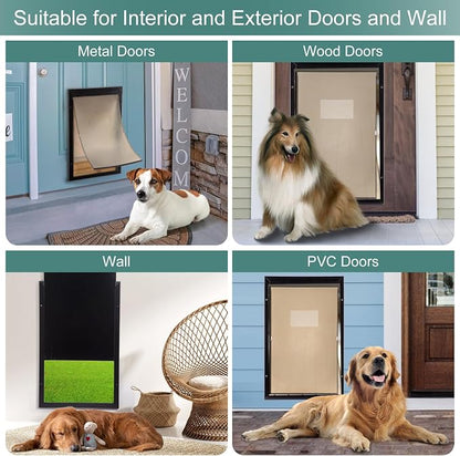 Dog Door Aluminum Pet Door - Image 4