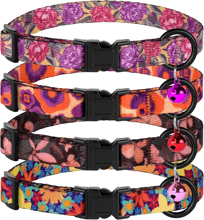 4PCS Breakaway Cat Collars - Image 3
