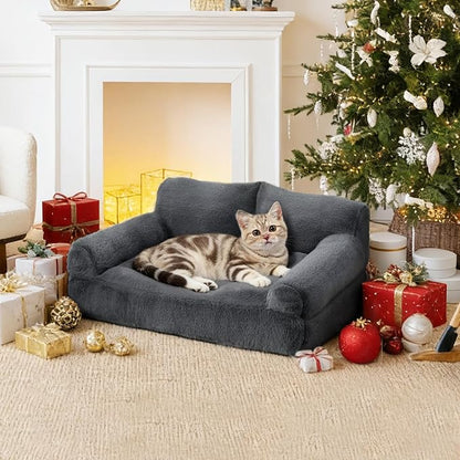 Cat Beds for Indoor Cats, Cat Couch Bed, Cute Cats Sofas for Pets, Small Dog - Image 2