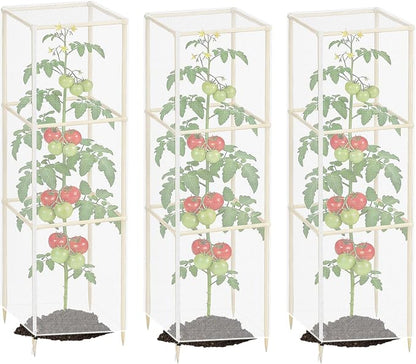 Klmnop 3 Pcs Tomato Cage Cover, Bird Netting by Klmnop