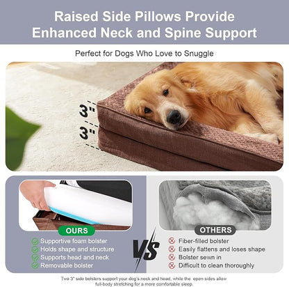 Orthopedic Dog Beds for Large Dogs, Memory Foam Dog Beds Large Sized Dogs - Image 6
