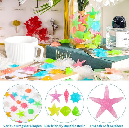OSOPOLA 100 PCS Glow in The Dark Rocks - Image 7