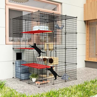 Oneluck 55 Inch Catio Outdoor Cat Enclosure - Image 3
