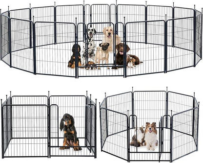 Dog Playpen Portable Outdoor Dog Fence, Dog Playpen by XDPET