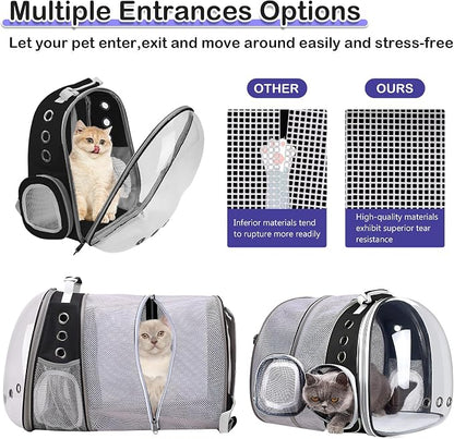 Expandable Cat Backpack Carrier Bubble - Image 3