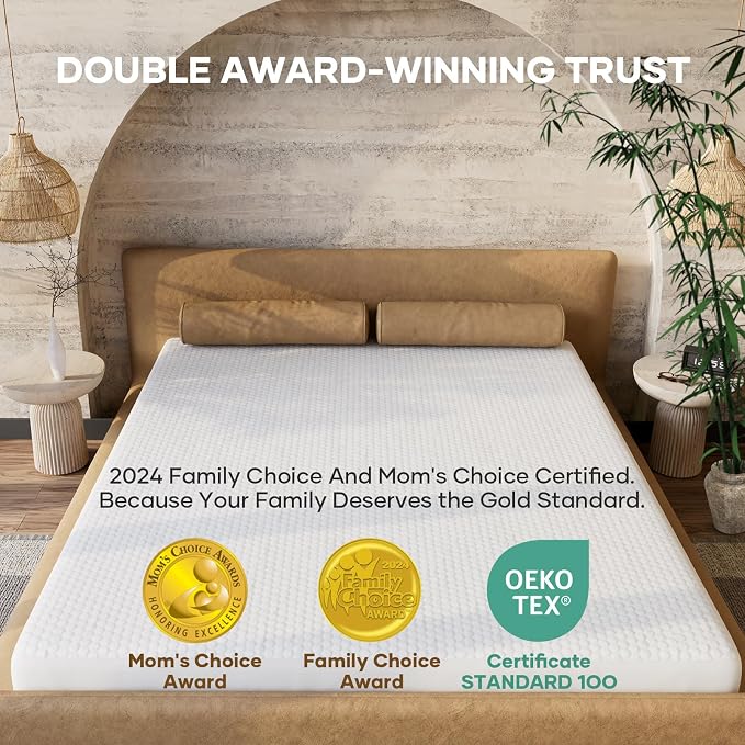 OhGeni 100% Waterproof Mattress Protector, California King Mattress Soft Pad - Image 8