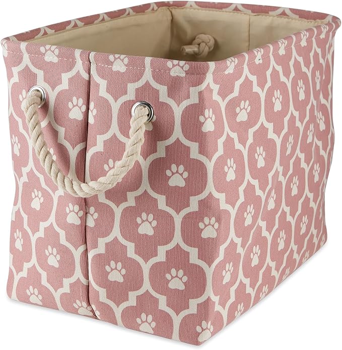 Bone Dry 6192 Pet Storage Collection Lattice Paw Print, Medium Rectangle by BoneDry