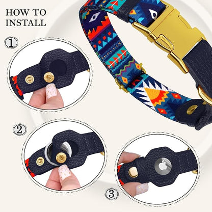 AirTag Dog Collar for Small Medium Large Breed - Image 3