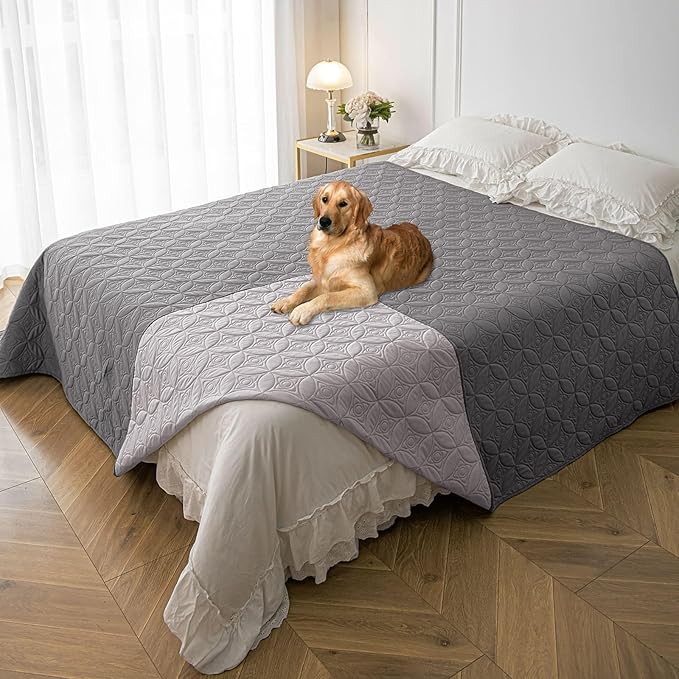 Waterproof Dog Blanket, 82x102 inches Pet Couch Covers by TuffeelHome