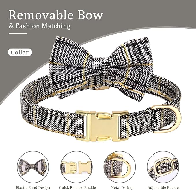 Beirui Cute Extra Small Dog Harness Collar and Leash Set - Image 6