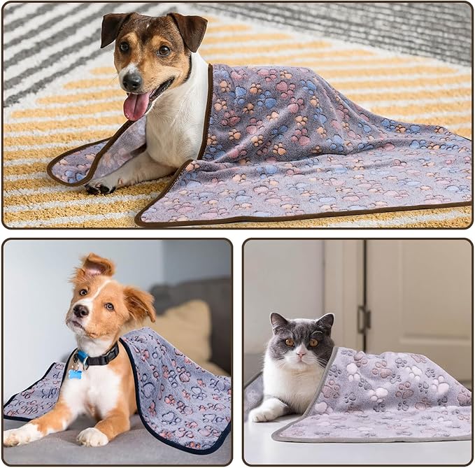 Dono 1 Pack 3 Pink Dog Blankets - Image 7