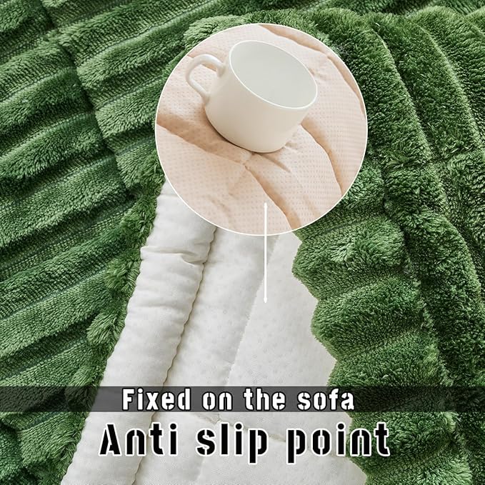 Sofa Cover Fuzzy Couch Cover for Pet, Couch Covers for Dogs Washable Non-Slip - Image 4