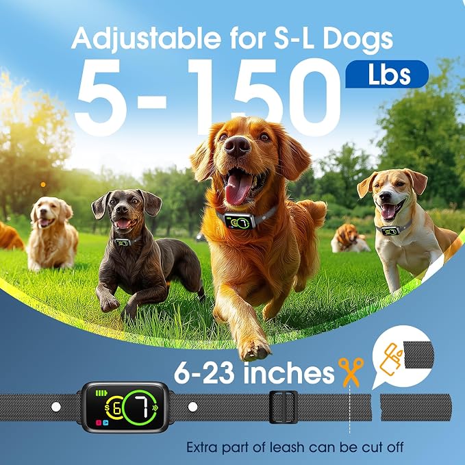 1S Stop Barking Smart Dog Bark Collar, Humane Anti Barking Device - Image 7