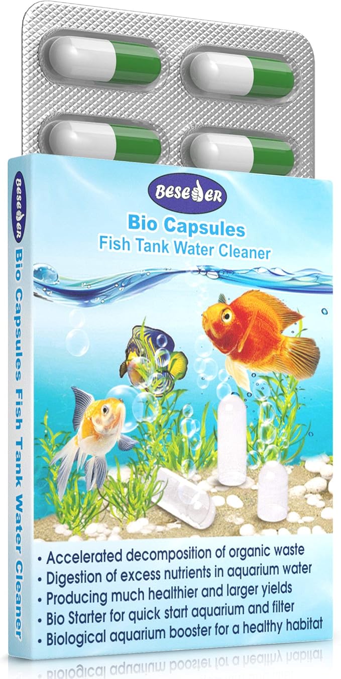 Bio Capsules Fish Tank Water Cleaner by Beseder