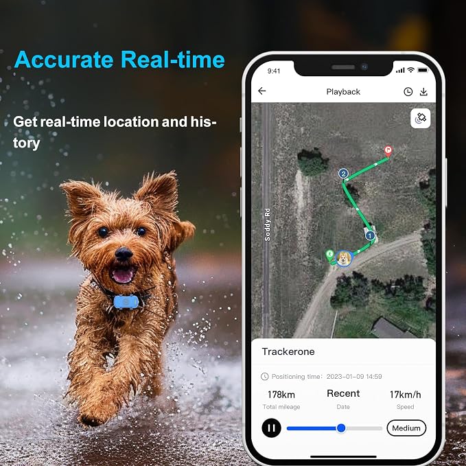 GPS Tracker for Dogs, Real-time Dog Tracker - Image 6