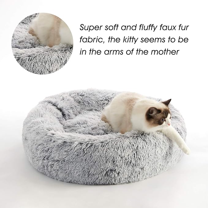 WESTERN HOME WH Calming Dog & Cat Bed - Image 5