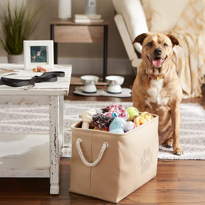 Bone Dry Pet Storage Collection Collapsible Bin, Medium Rectangle - Image 2