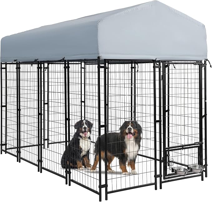 8x4x6 FT Outside Large Dog Kennel - Image 3