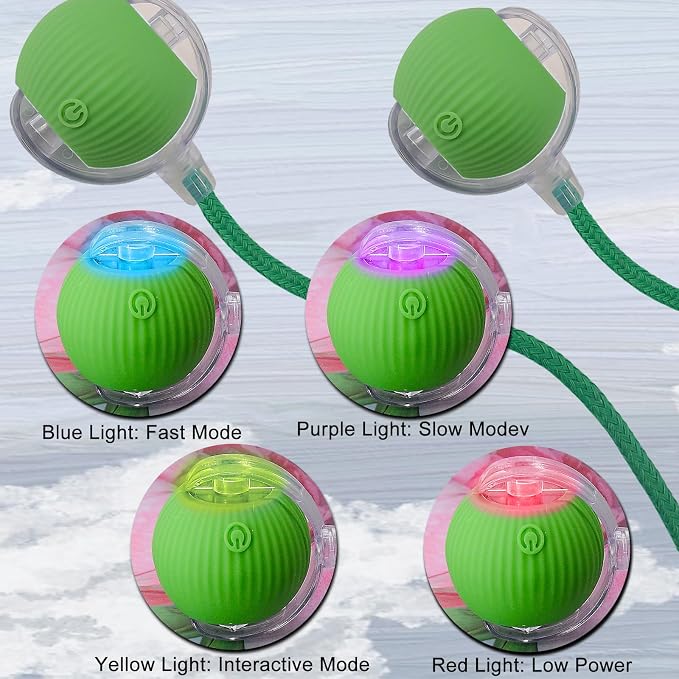 Interactive Cat Dog Toy Ball: Indoor Small Automatic Moving Smart Rolling Fun - Image 4