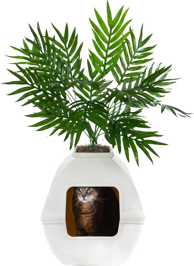 Good Pet Stuff Hidden Litter Box Planter, Decorative Cat Litter Enclosure by TheGoodPetStuffCompany