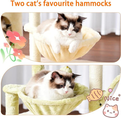 Heybly Cat Tree, 39.4 Inches Tower Condo - Image 4