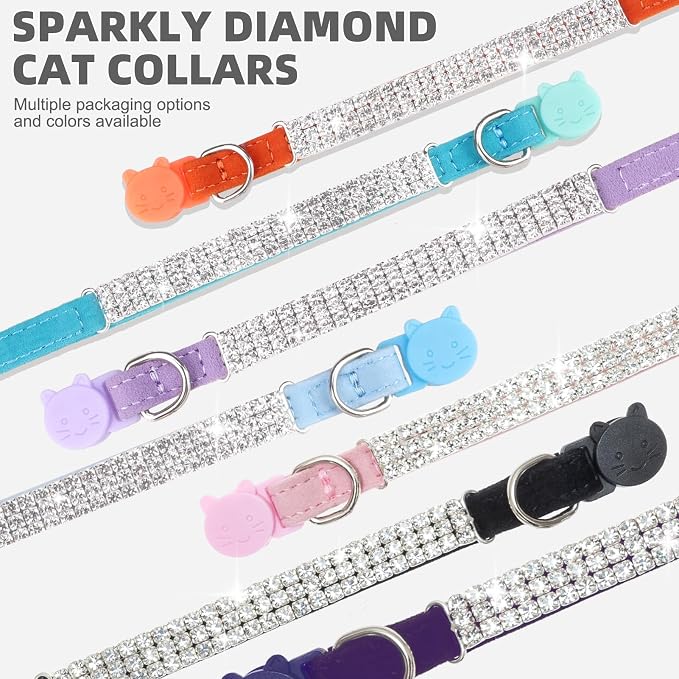 EXPAWLORER Soft Velvet Safe Cat Collars - Image 7