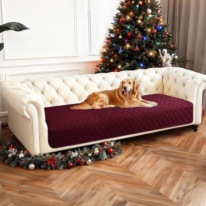 Waterproof Dog Blanket, Non-Slip Soft Pet Bed Cover, Couch Cover by CYCMACOHOME