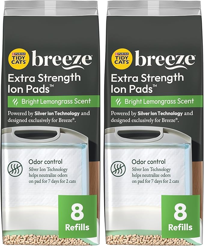 Purina Tidy Cats Cat Litter Breeze Pads Refill Pack Multi Cat Litter Pads by PurinaTidyCatsLitter