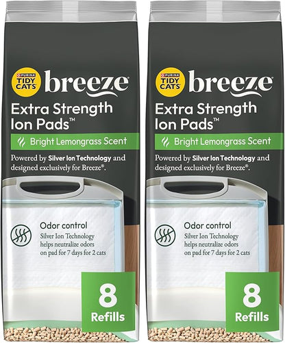 Purina Tidy Cats Cat Litter Breeze Pads Refill Pack Multi Cat Litter Pads by PurinaTidyCatsLitter