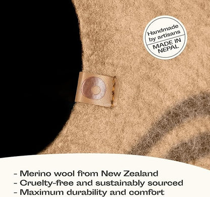 MEOWFIA Cat Cave – Premium Felt Cat Bed - Image 3