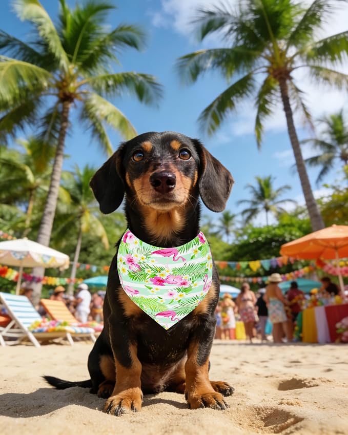 PET SHOW 50 Pack Hawaiian Dog Bandanas Bulk - Image 7