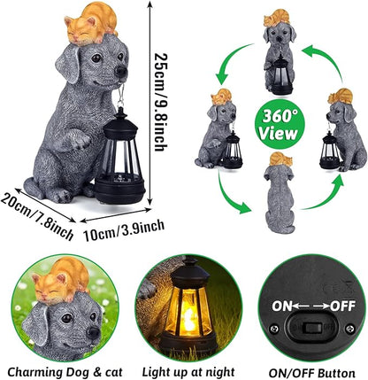 ILLUMINEW for Mom – Solar Dog Garden Statues - Image 2
