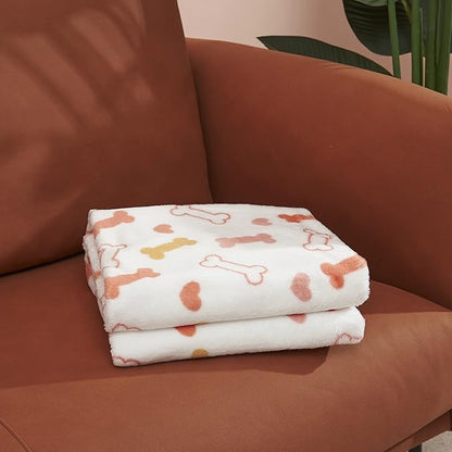Allisandro Luxurious Dog Blanket, 350 GSM Super Fuzzy Microplush Fleece Pet - Image 3