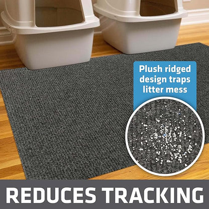 Drymate Cat Litter Box Mat, Litter Trapping Mat, Waterproof, Urine-Proof - Image 2