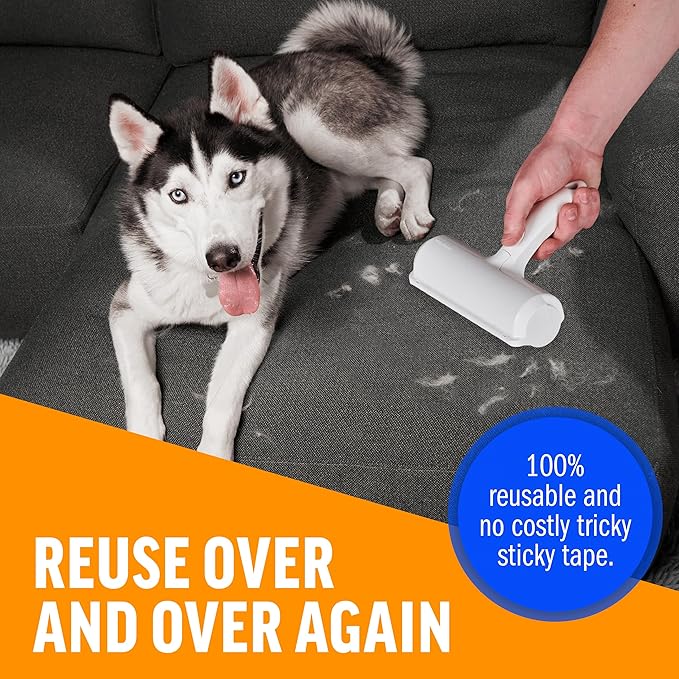ChomChom Roller Pet Hair Remover – Original Size Reusable Lint Roller - Image 4