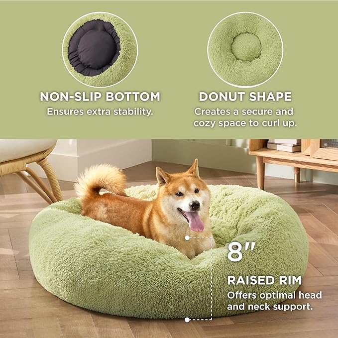 Bedsure Calming Dog Bed for Medium Dogs - Image 3