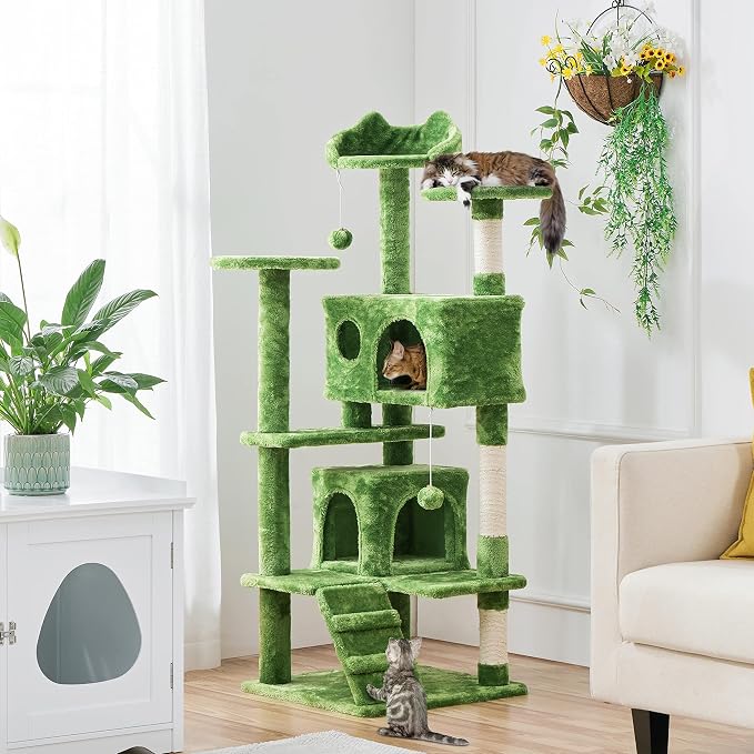 Yaheetech Cat Tree - 54in Tower - Image 3