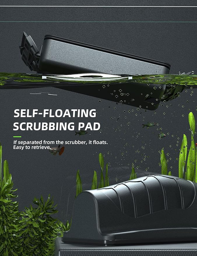 Jasonwell Magnetic Aquarium Fish Tank Cleaner Magnet Scraper - Image 4