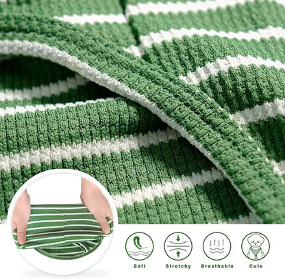 Dog Clothes, Stripe Dogs Shirts - Image 2