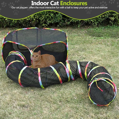 Outdoor Cat Enclosure, Portable Cat Tents - Image 7