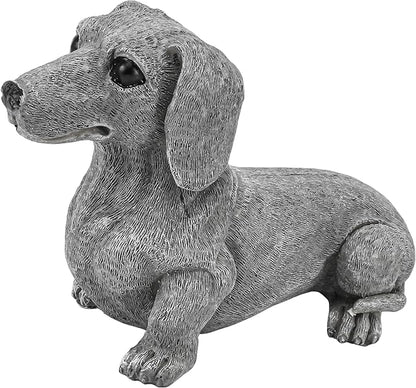 Dachshund Statue 6.7'' x 4.7'' Garden Decor by Unknown