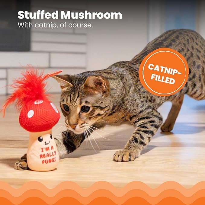 Catstages A Really Fungi Cat Kicker Toy - Image 3