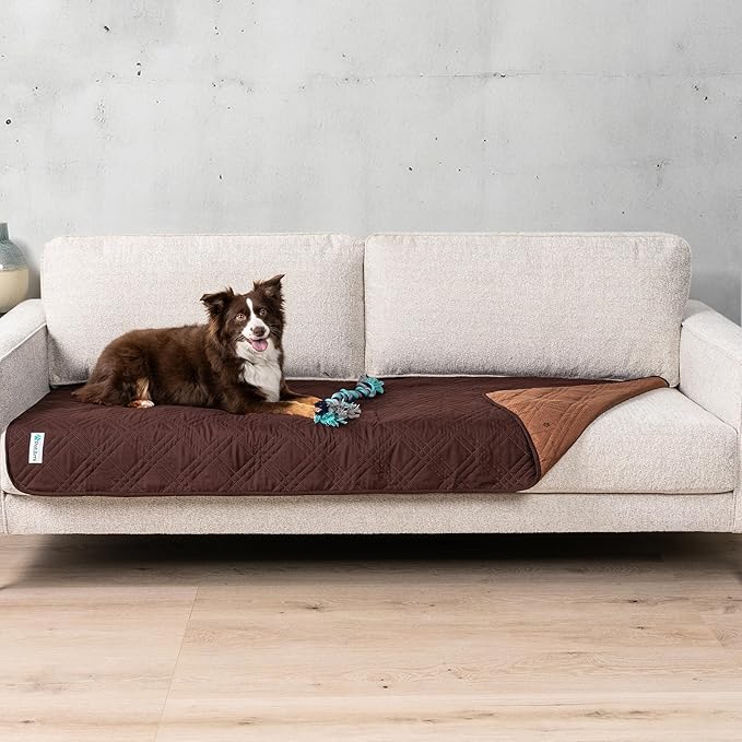 PetAmi Waterproof Couch Cover for Dogs, Waterproof Pet Blanket, Reversible by PetAmi