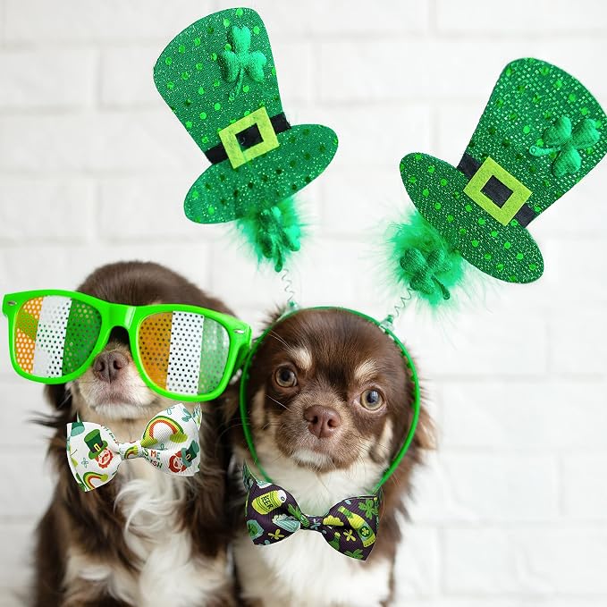 2 Pack St. Patrick Day Cat Collar - Image 5